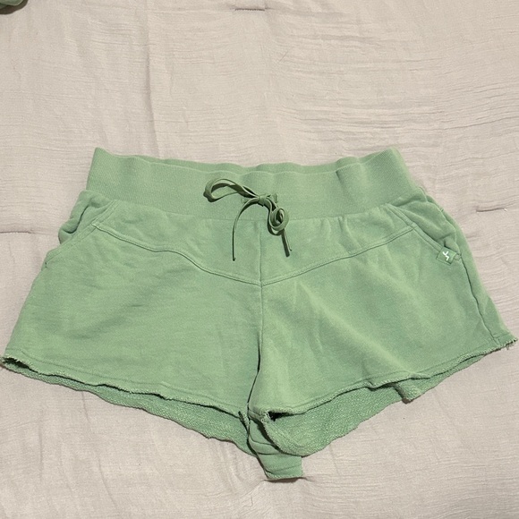 JoyLab Green Hooded Sweatshirt and Shorts Set - Picture 2 of 8